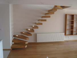 Duvardan Konsollu Merdivenler